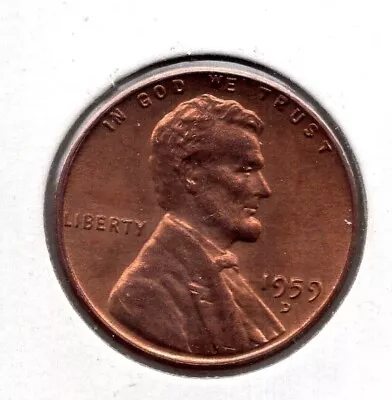 1959-D Lincoln Wheat Cent (CO221) • $3.64