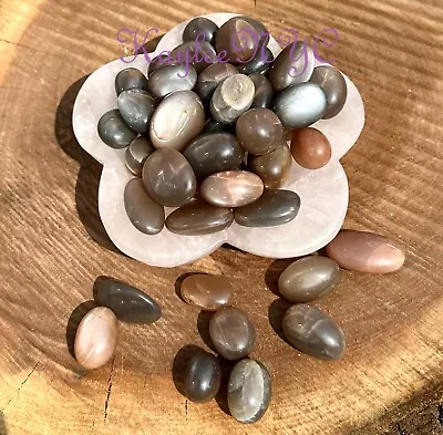 Wholesale Lot 1 Lb Natural Black Moonstone Sunstone Tumble Healing Energy • $50