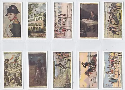 John Player - Napoleon - Full Set Of Reprinted Cigarette Cards • £3