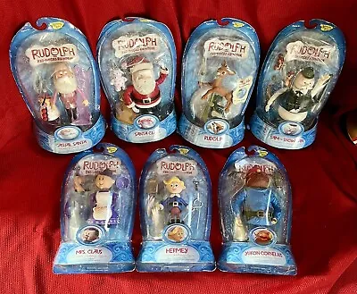 Lot Of 7 Rudolph The Red Nosed Reindeer Memory Lane Figures Island Misfit Toys • $188