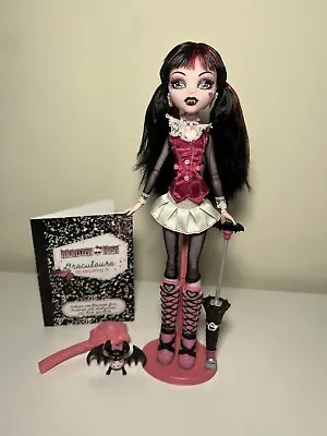 Monster High Draculaura 1st Wave Gold Elastics Tight Joints COMPLETE 2008 • $250