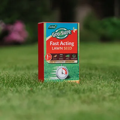 Westland Gro-Sure Fast Acting Lawn Seed - Low Temperature Germination • £12.99