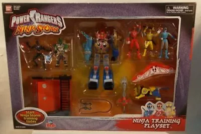 Power Rangers Ninja Storm Training Playset Megazord Command Base Space Aliens  • $118.01