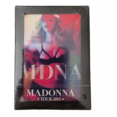 NEW Sealed Madonna MDNA 2012 Ninth Concert Tour Collectible Playing Poker Cards • $36.86