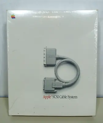 Vintage Apple Macintosh Computer SCSI System Cable M0206 - Sealed • $64.99