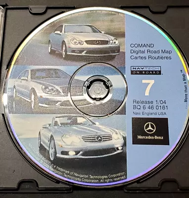 2004 Mercedes Benz Command Navigation GPS CD-ROM Map Disc # 7 # BQ 6 46 0161 • $39