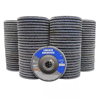 100 Pack Flap Discs 60 Grit 4.5  X 7/8  Grinding Sanding Wheels Disc Zirconia • $149.99