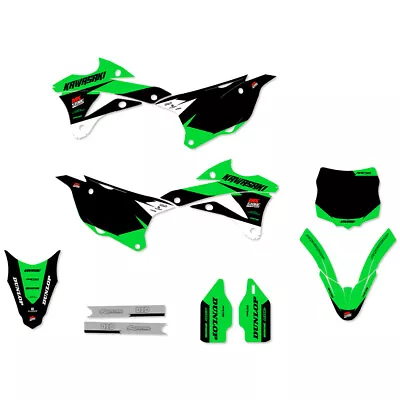Ninetwo Decals Kawasaki KX85 14-21 Green Blk W/ Blk BGS Graphics Kit • $189.95