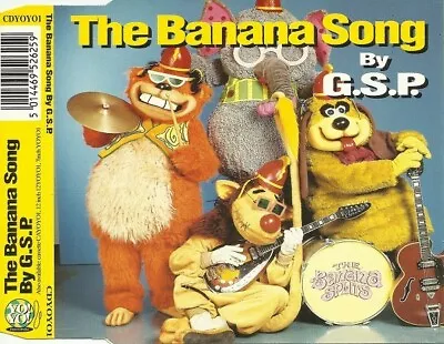 (81) G.S.P. – 'The Banana Song'- Rare Breakbeat/Techno CD Single 1992-Yo Yo-New • $24.83