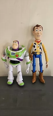 Toy Story Talking Woody And Talking Buzz Lightyear Toys  • £12.99