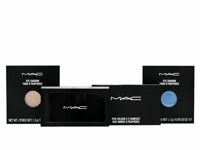 Mac Pro Colour Empty Compact For Eye Shadow Plus 2 X Refills 1.3g Each • £24.30