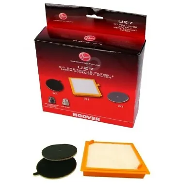 Hoover SENSORY  TELIOS Vacuum Cleaner U27  HEPA Filter Kit GENUINE • £19.95