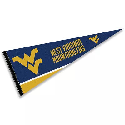 WVU Mountaineers 12x30 Felt Pennant • $13.95