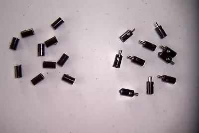 090 (bk) Black Old Style Lot Lgb/marklin Ho 10  Male 10 Female Plugs & Sockets • $12.95