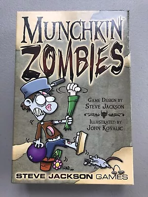 Munchkin Zombies Tabletop Card Game Steve Jackson 2012 - 1st Edition • $14.99