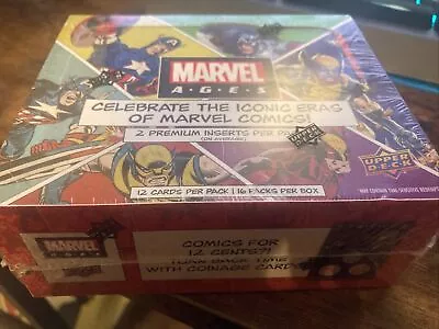 2020 Upper Deck Marvel Ages Hobby Box Sealed 12 Cards Per Pack 16 Packs • $156.95