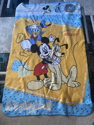 Mickey Mouse Fleece Blanket  • £25