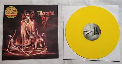 Mercyful Fate 9 Tour Europe 1999 Yellow Vinyl Record New  • $34.99