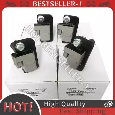 NEW For IGNITION COIL Set Of 4 For SUBARU WRX Forester Outback 22433AA542 US • $254.99