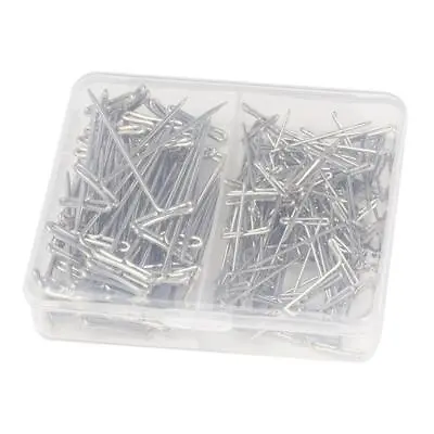 Package Of 160pcs Steel T-PINS 1 Inch And 1.5 Inch Long For Sewing Crafts Memos • £5.90