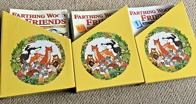 Farthing Wood Friends The Animals Of Farthing Wood 1-59 Magazines 3 Binders • £65