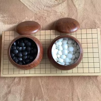 Japanese Go Board Goban 2cm Thickness Complete Set IGO Game - Foldable - Hobby • $108.99