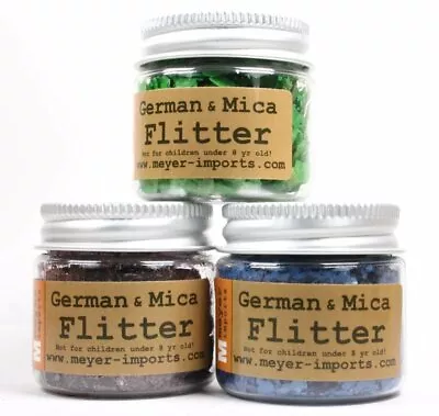 Mica Flakes Set Of 3- Blue Purple Green - The Professionals Choice - 311-M-0701 • $18.95