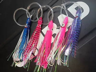 Custom 5 Pack Color  Offshore Fishing Trolling Lure Mahi-Tuna-Sail-Wahoo  • $17