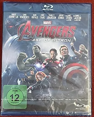 AVENGERS - MARVEL - AGE OF  ULTRON Blu-Ray/DVD *charity Sale* GERMAN W/English • £3.28