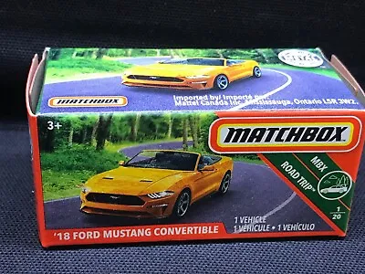 Matchbox Ford Mustang Convertible Collectable Scale 1:64 (unopened) • $9.99