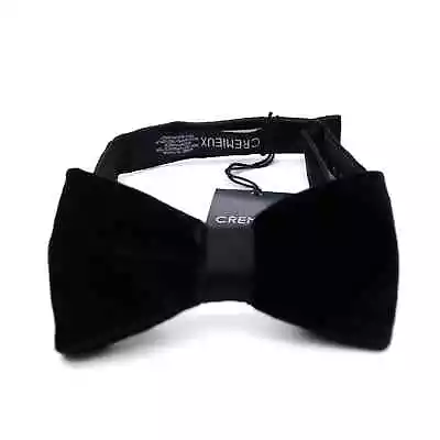 NWT Daniel Cremieux Black Velvet Self Tie Bow Tie Bowtie • $20