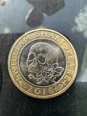 £50 • Buy William Shakespeare 2 Coin 2016
