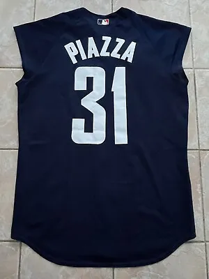 VINTAGE 2000 Mike Piazza National League All Star Game Jersey L/XL Majestic Mets • $99.31