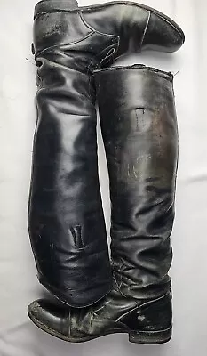 E. Vogel Custom Tall English Riding Field Boots Equestrian Leather Boots VINTAGE • $45