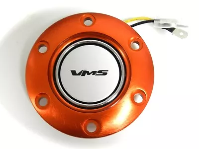 Vms Racing Orange Steering Wheel Ring & Horn Button Sl C • $24.95