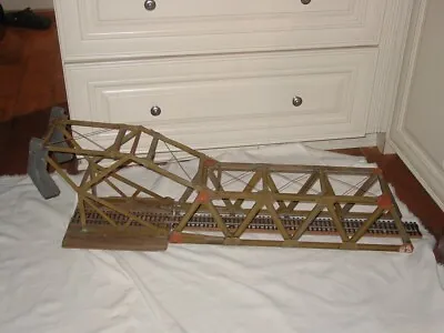 Rare Brass  Lift Bridge O  Or S  Or 027 Scale  Train Layout  Track Accessory • $350