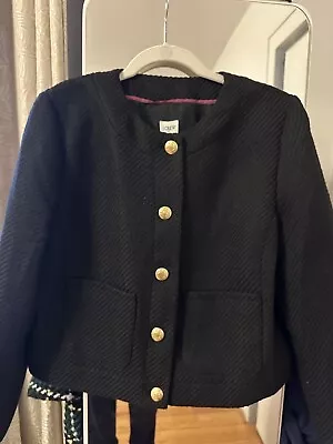 $160 NWT J Crew 12P Tweed Black Lady Jacket • $49.99