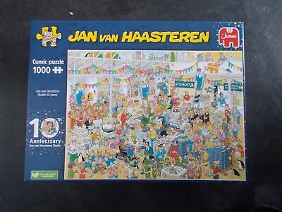 Jan Van Haasteren 1000 Piece Puzzle   Jan Van Haasteren Studio 10 Years  • £7.99