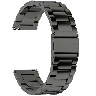 Metal Watch Band 18/20/22mm Replacement Stainless Steel Wrist Bracelet Strap • $9.99