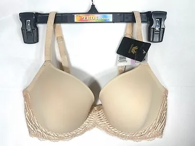 NWT Wacoal Women's 32D La Femme Contour Underwire T-Shirt Bra 853117 Sand • $34.19