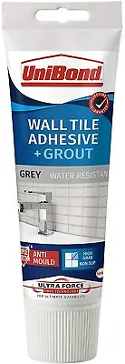 £8.15 • Buy UniBond 2643637 Ultraforce Wall Tile Adhesive And Grout, Grey 300g