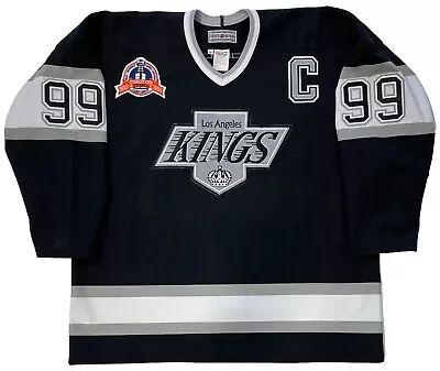 Wayne Gretzky 1993 Stanley Cup Los Angeles Kings Ccm Authentic Jersey 54 • $799.99