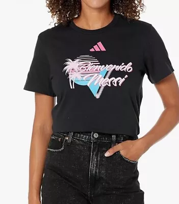 Adidas Women's Messi Bienvenido A Miami Short Sleeve T-Shirt • $25