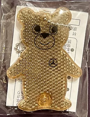 Japanese Mercedes-Benz Reflector Bear Key Chain • $14.95