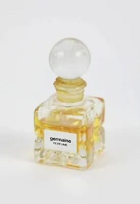 Corded Vintage Germaine Perfume By Germaine Monteil 1/4oz Flacon Bottle Parfum • $0.99