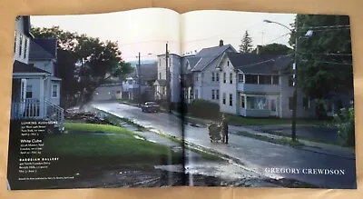 Gregory Crewdson Gagosian Gallery Exhibition Ad 2008 Art Magazine Vintage Print • $6.50