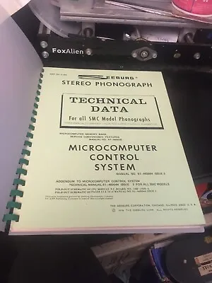 Seeburg  Techanical Data Microcomputer Control System All SMC Phonographs • $25