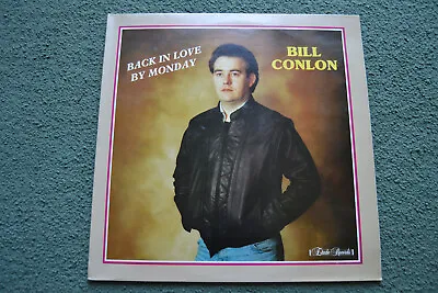 Bill Conlon Back In Love By Monday Vinyl LP Autographed Etude Records ELP 1 • $9.47