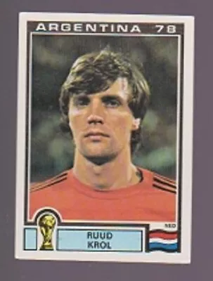 Panini World Cup Argentina 78 - #265 Ruud Krol Netherlands • £9