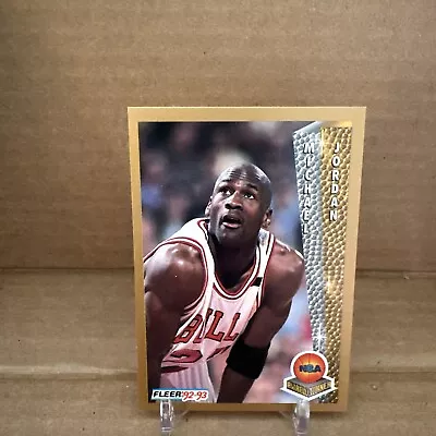 Michael Jordan 1992 Fleer #246 NBA Award Winner • $2.39